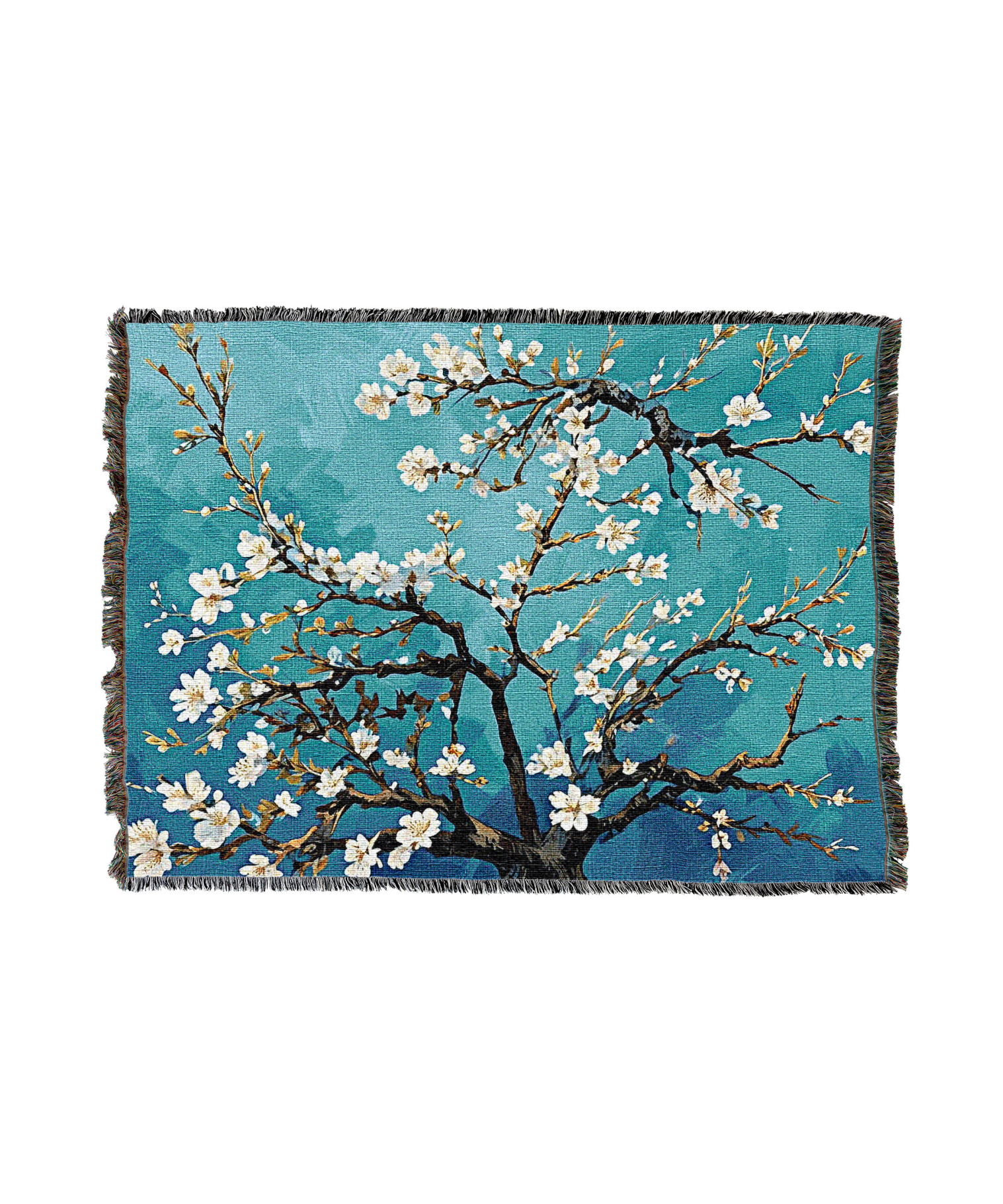 Animated Cherry Blossoms Blanket