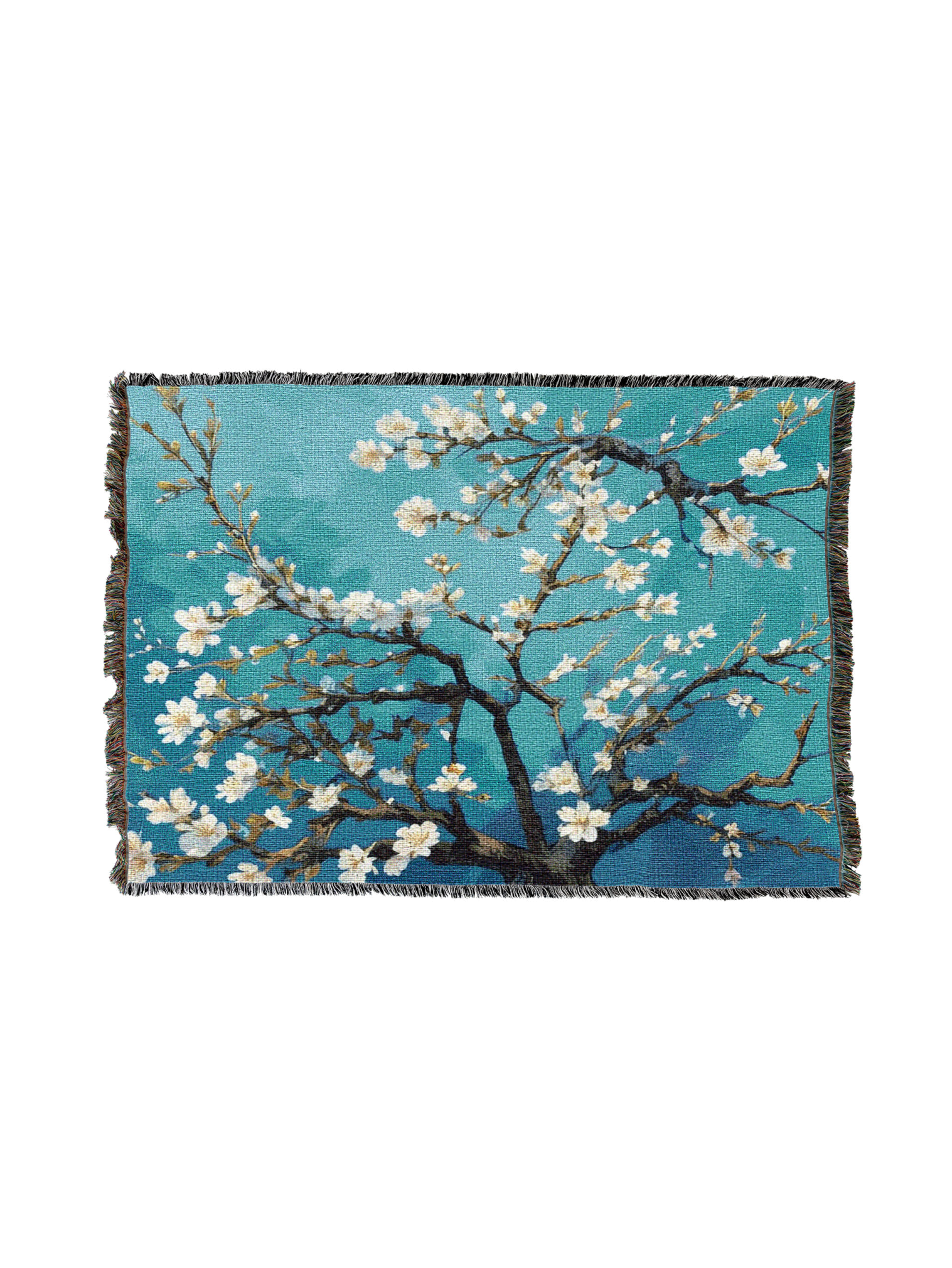 Animated Cherry Blossoms Blanket