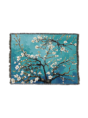 Animated Cherry Blossoms Blanket