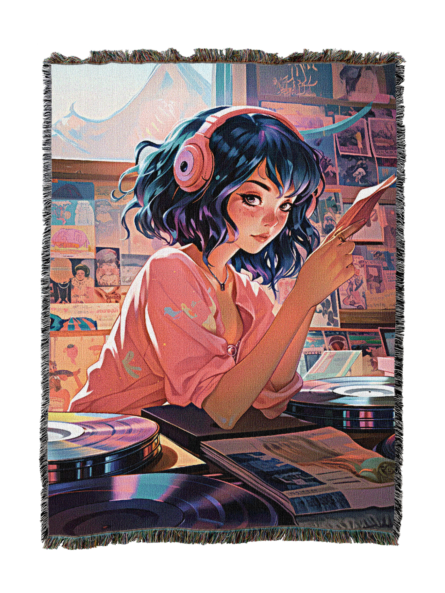 Turntable Vibe Blanket