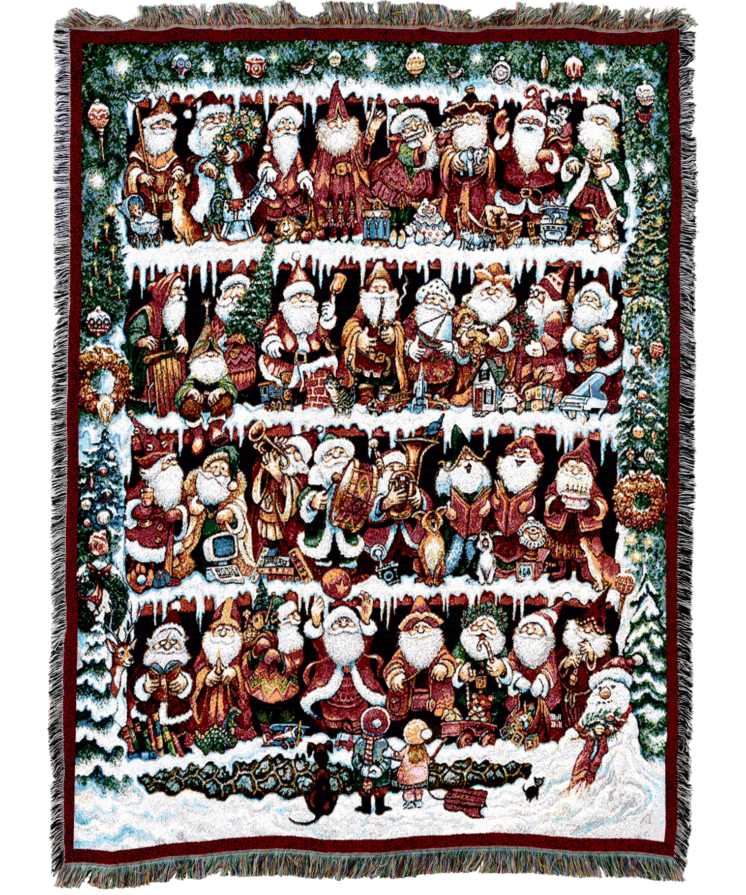 Will The Real Santa Blanket