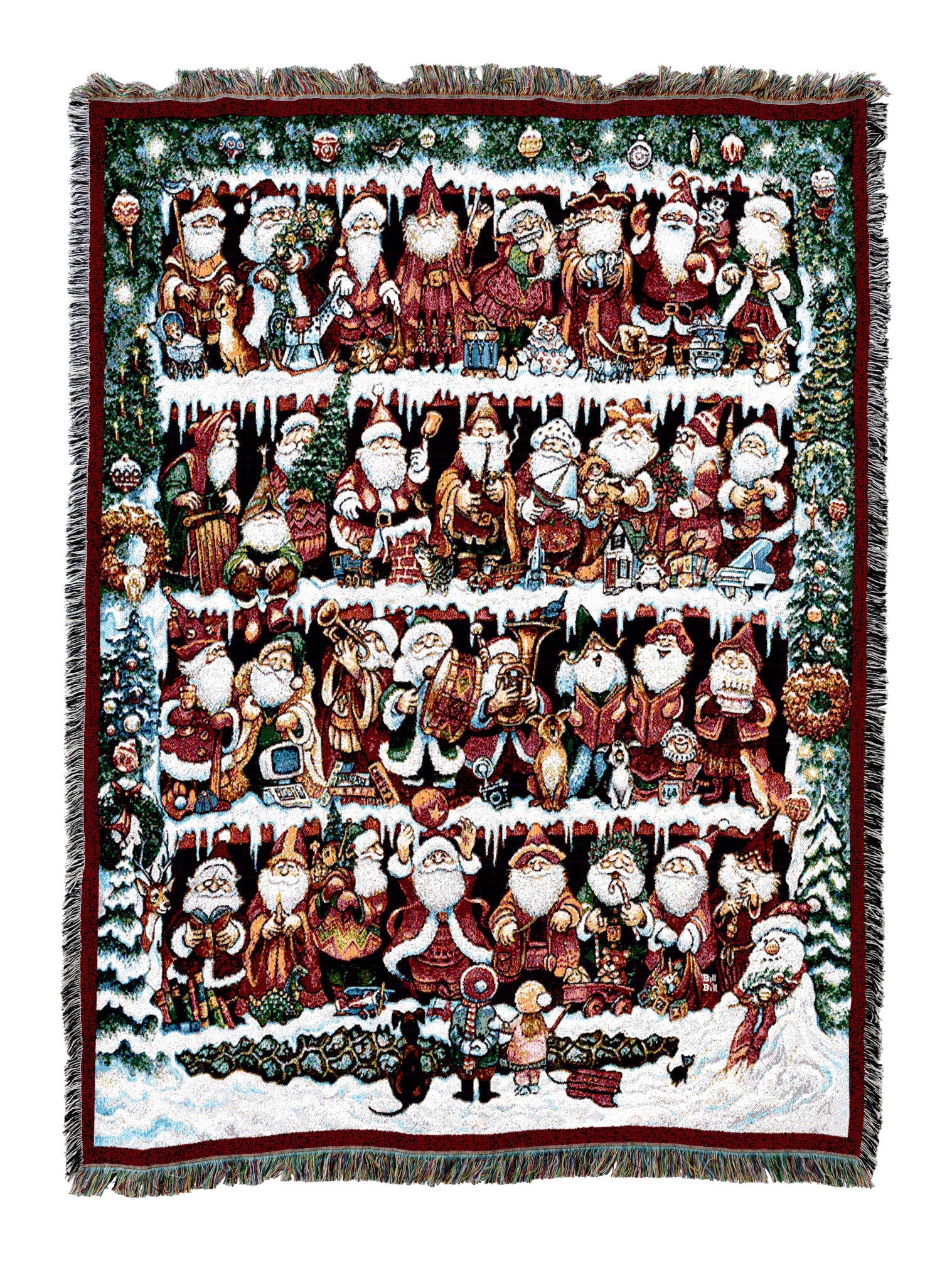 Will The Real Santa Blanket