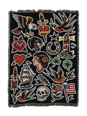 American Traditional Flash 1 Blanket