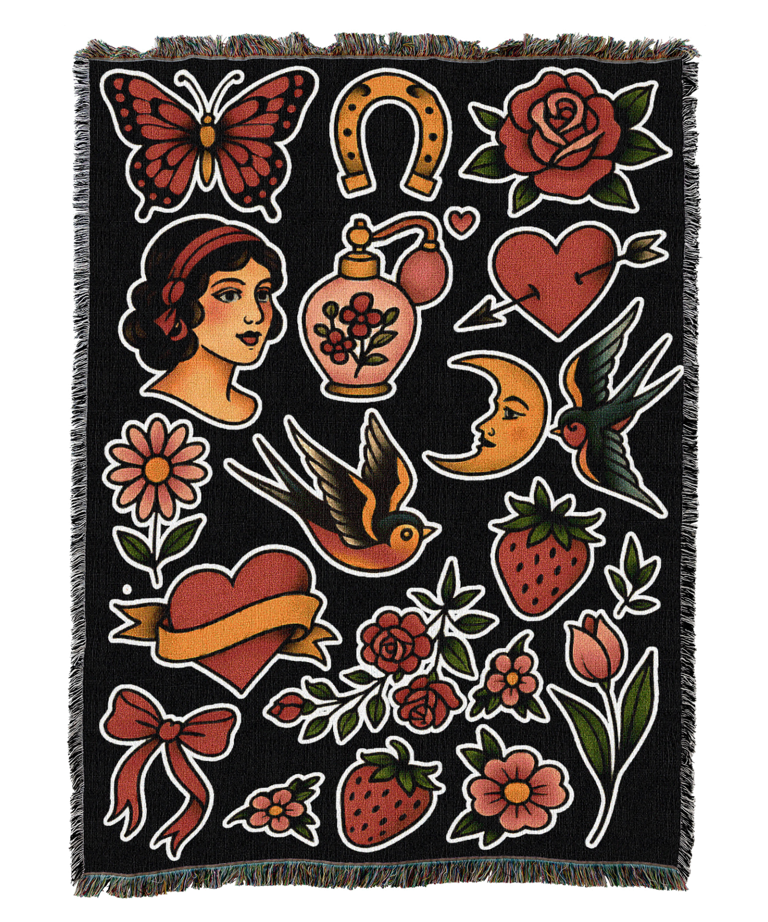 American Traditional Flash 2 Blanket