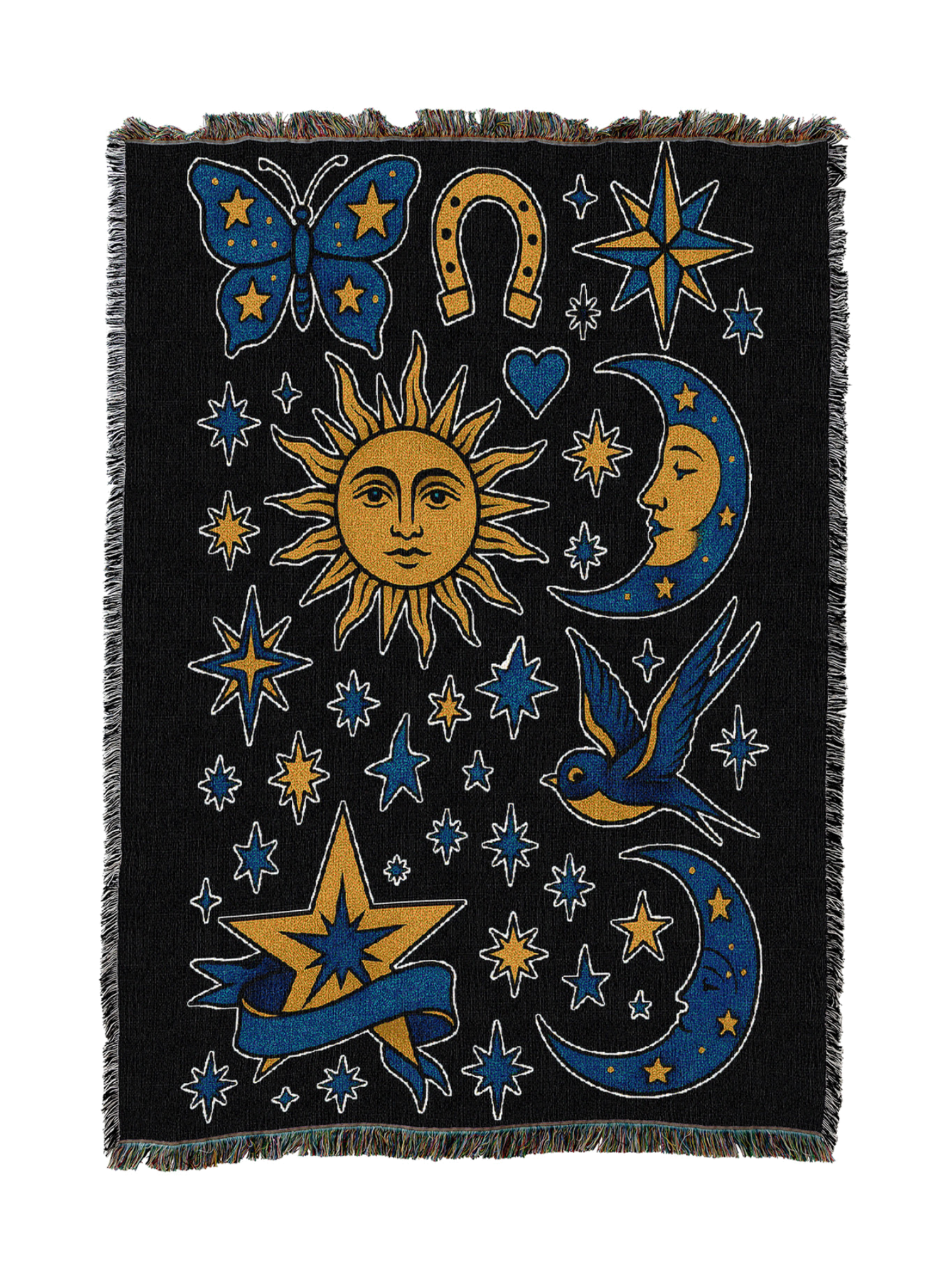 Celestial American Traditional 2 Blanket