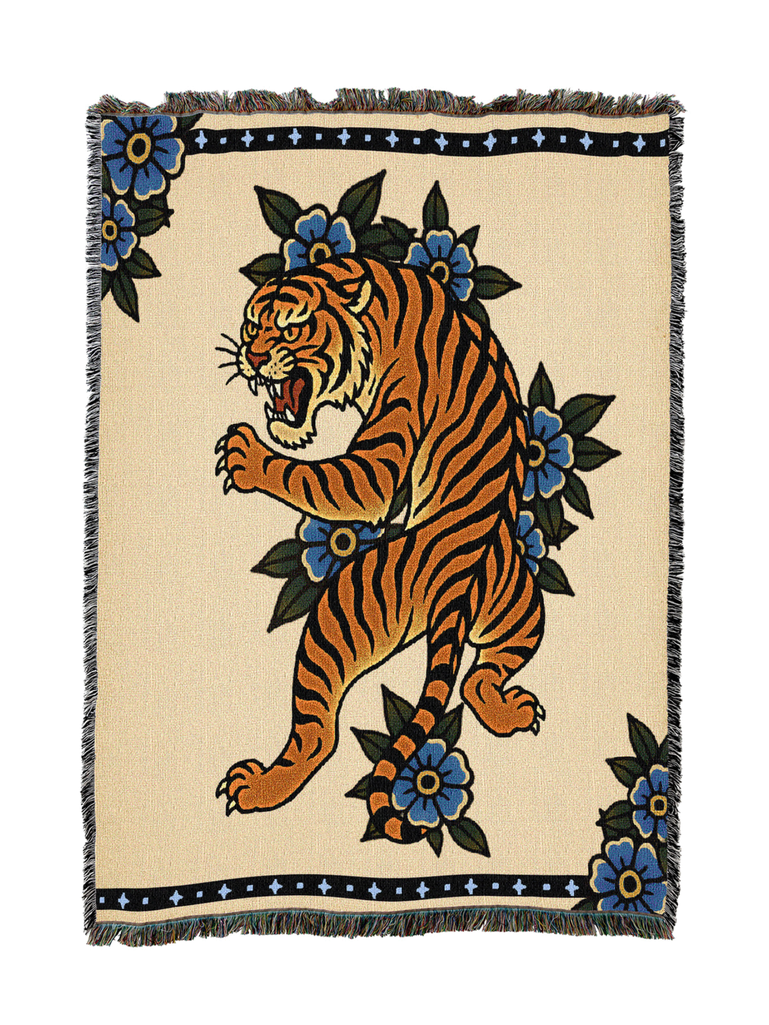 Fierce Blooms Blanket