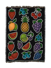 Fruit Tattoo Flash Blanket