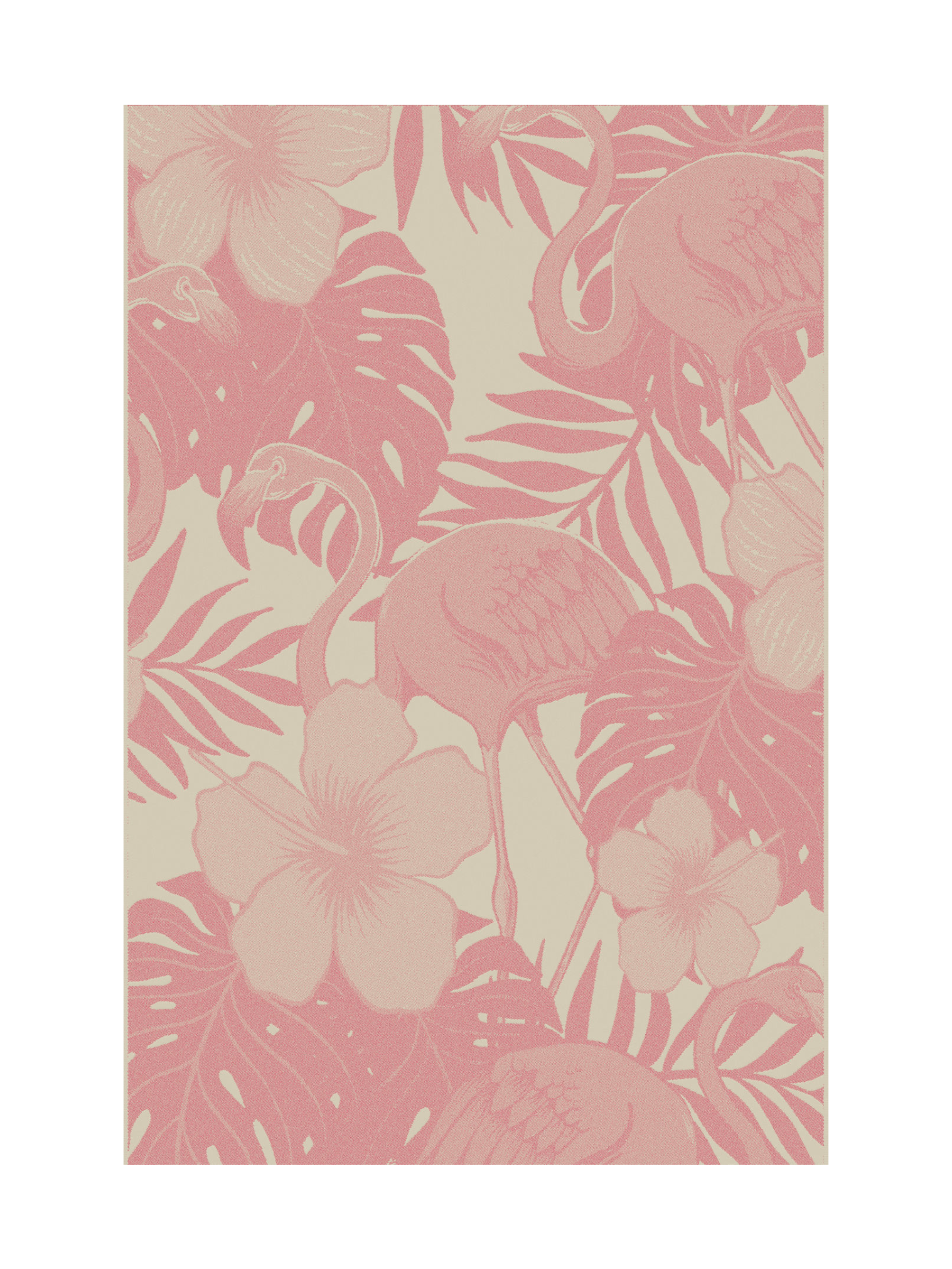 Flowering Flamingo Towel