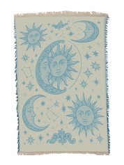 Sun and Moon Light BlueTowel