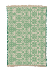 Tile Green Towel