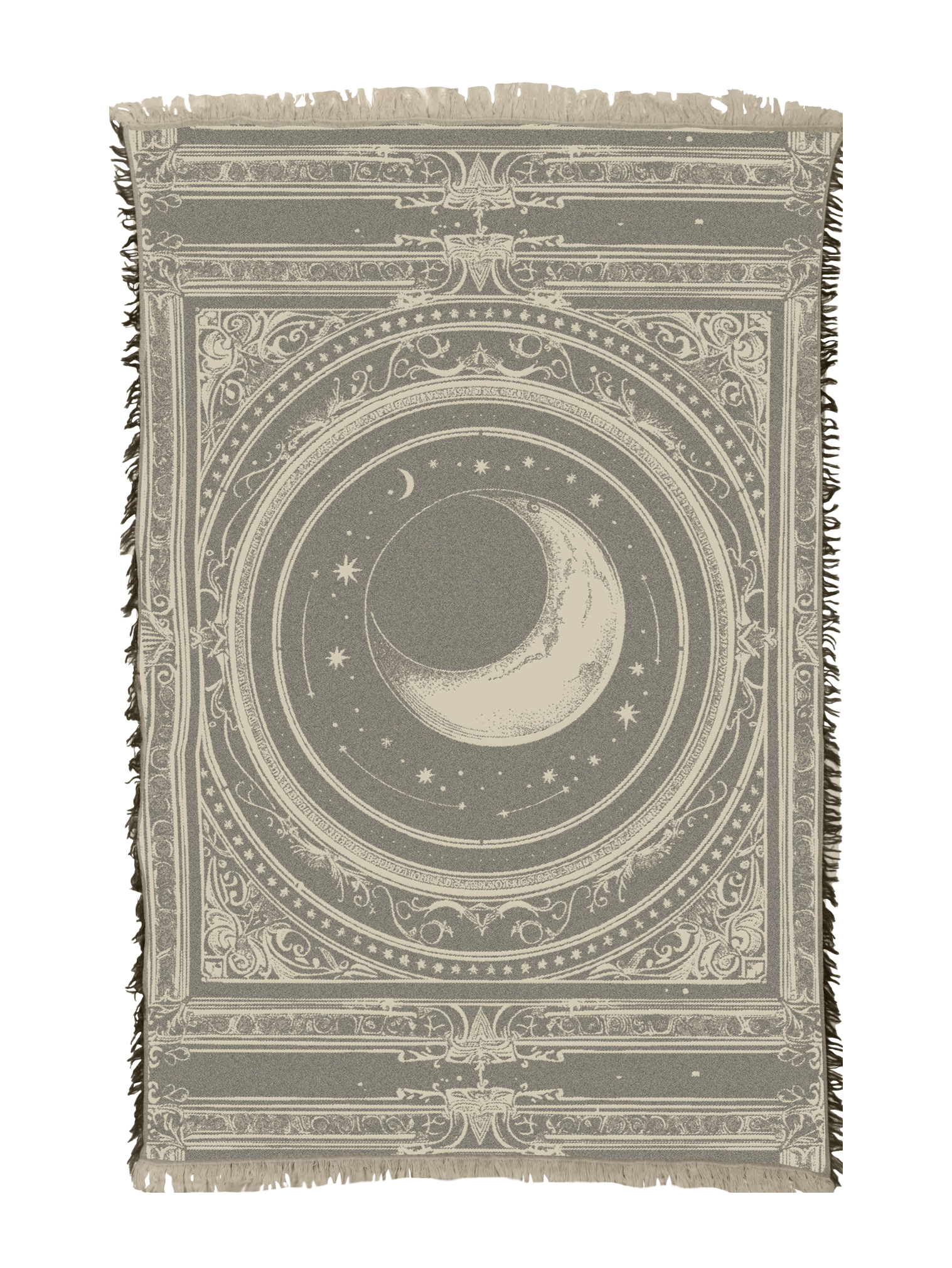Mystic Moon Black Towel