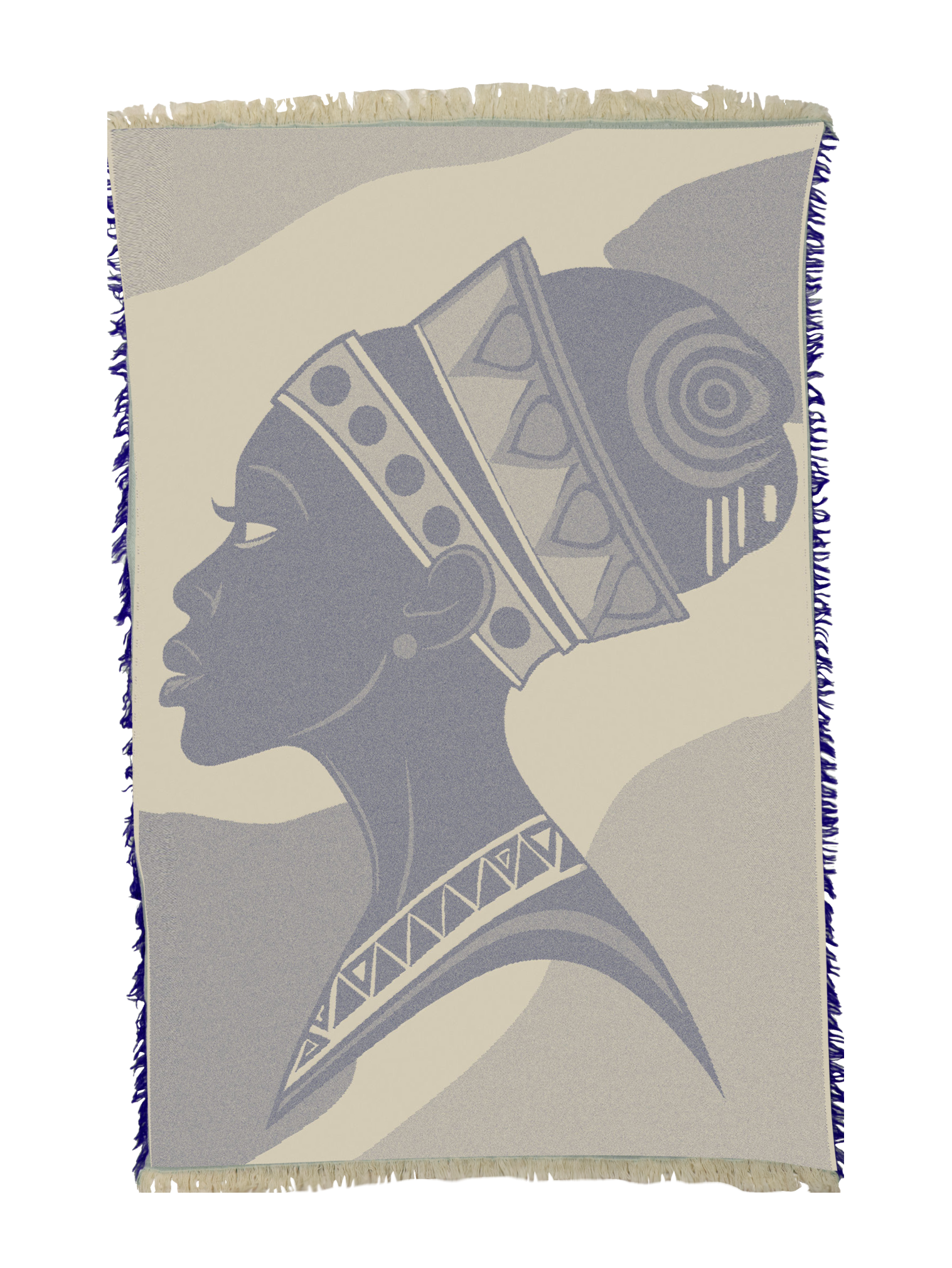Mighty Woman Silhouette Towel
