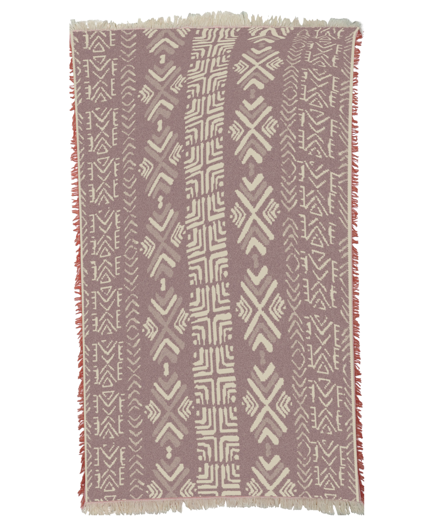 Mudcloth in Brown Small Towel