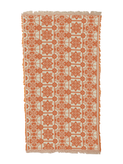 Tiles 2 in Orange Small Towel