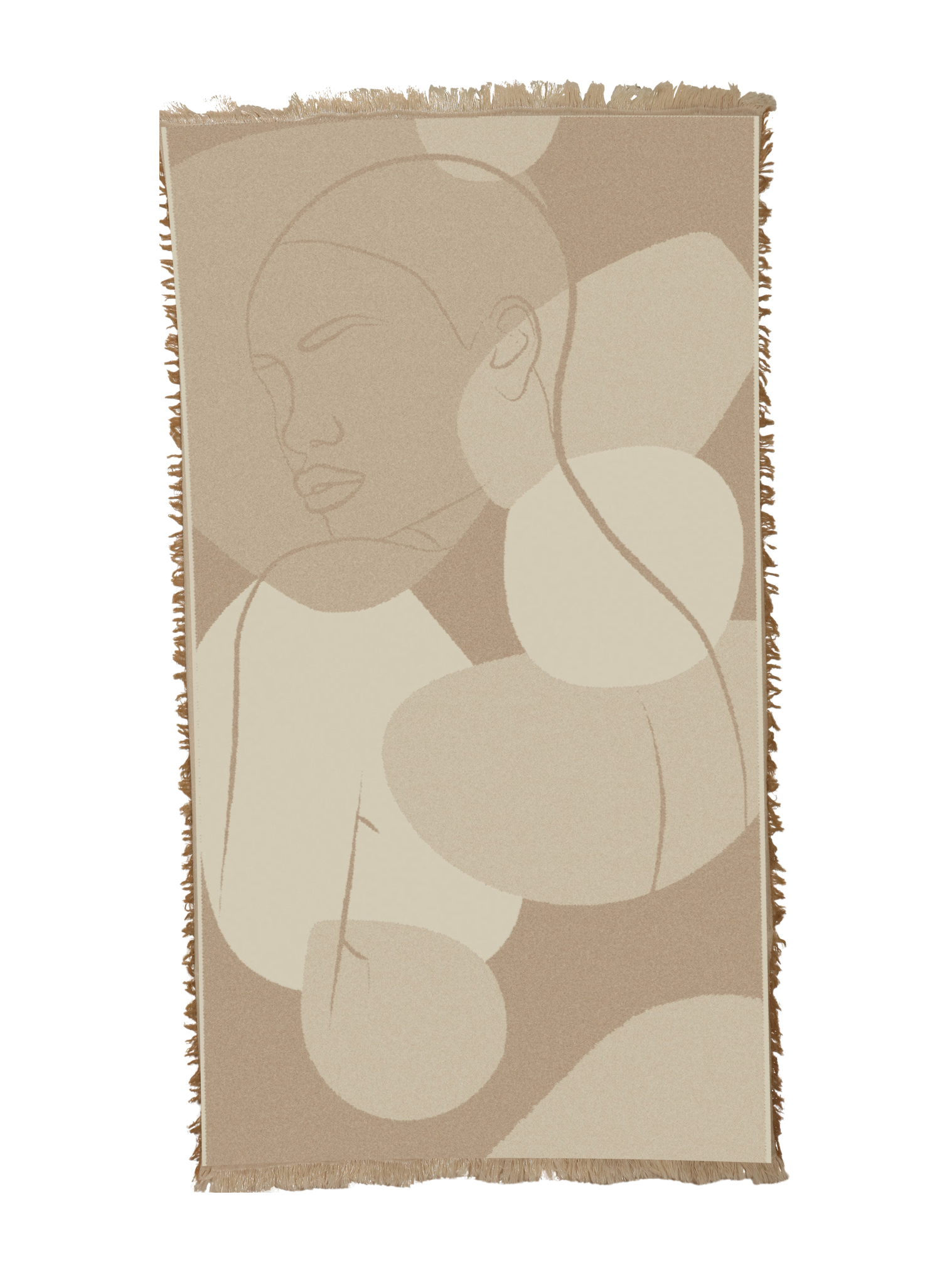 Silhouette Pebbles Towel