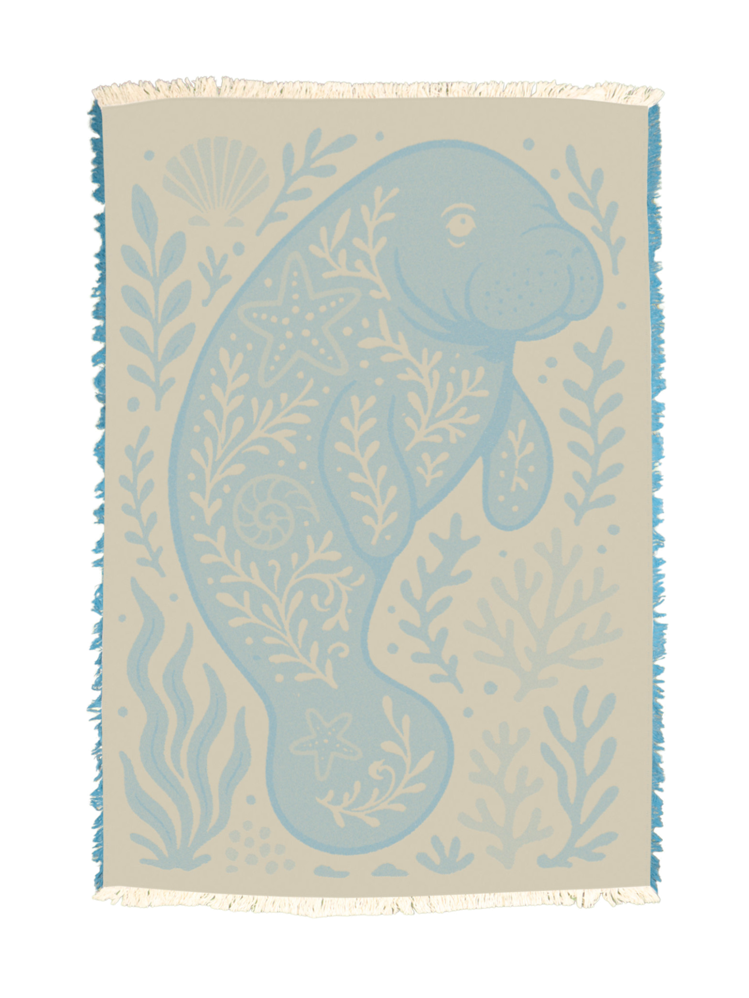 Ocean Manatee Towel