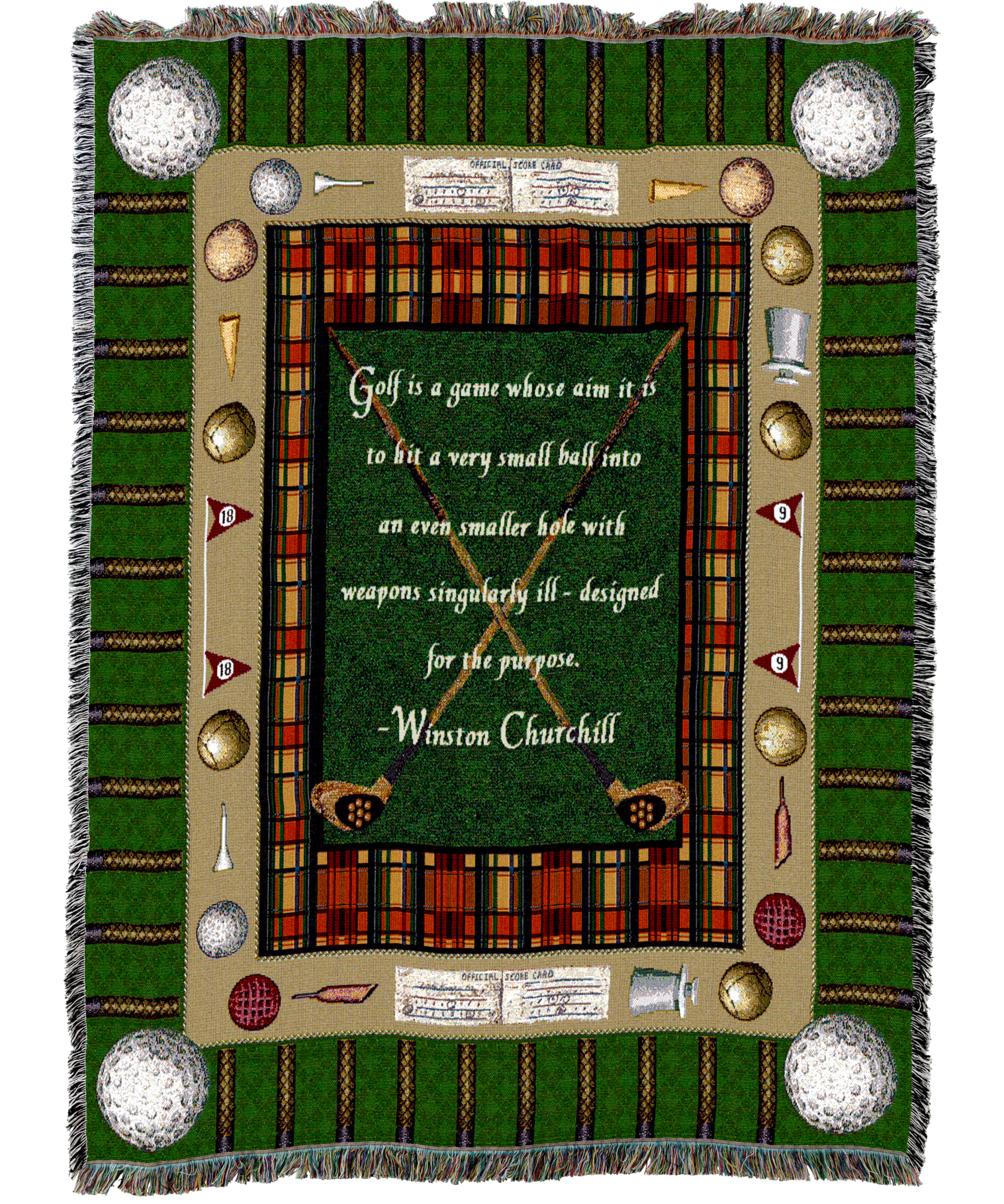 Churchill Golf Blanket