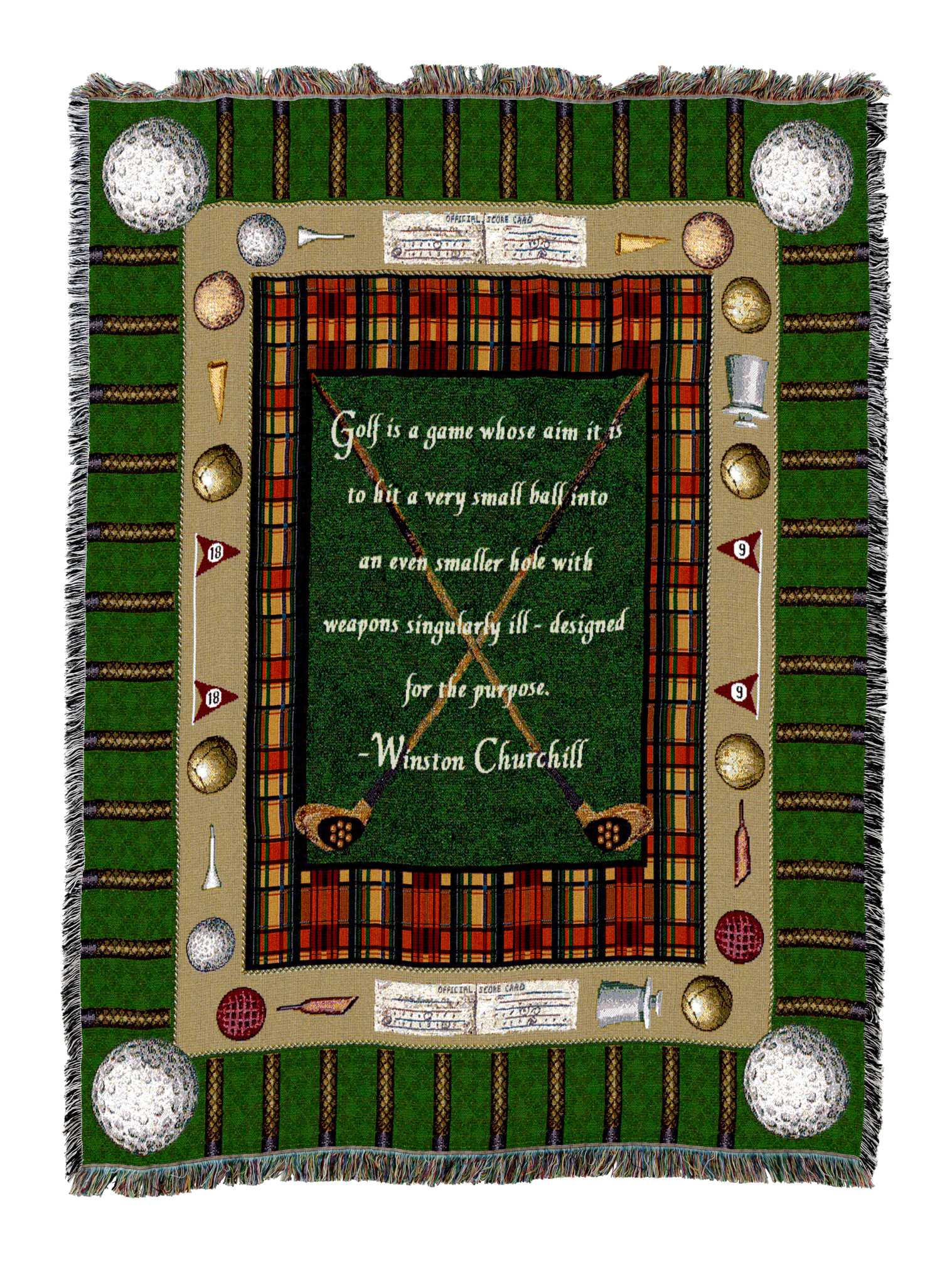 Churchill Golf Blanket