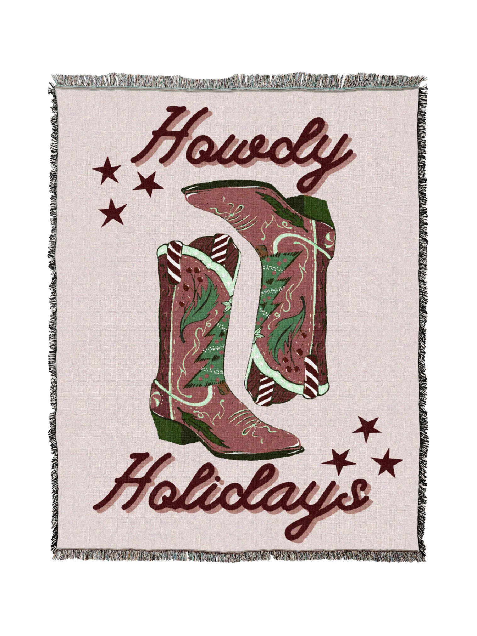 Howdy Holidays Blanket