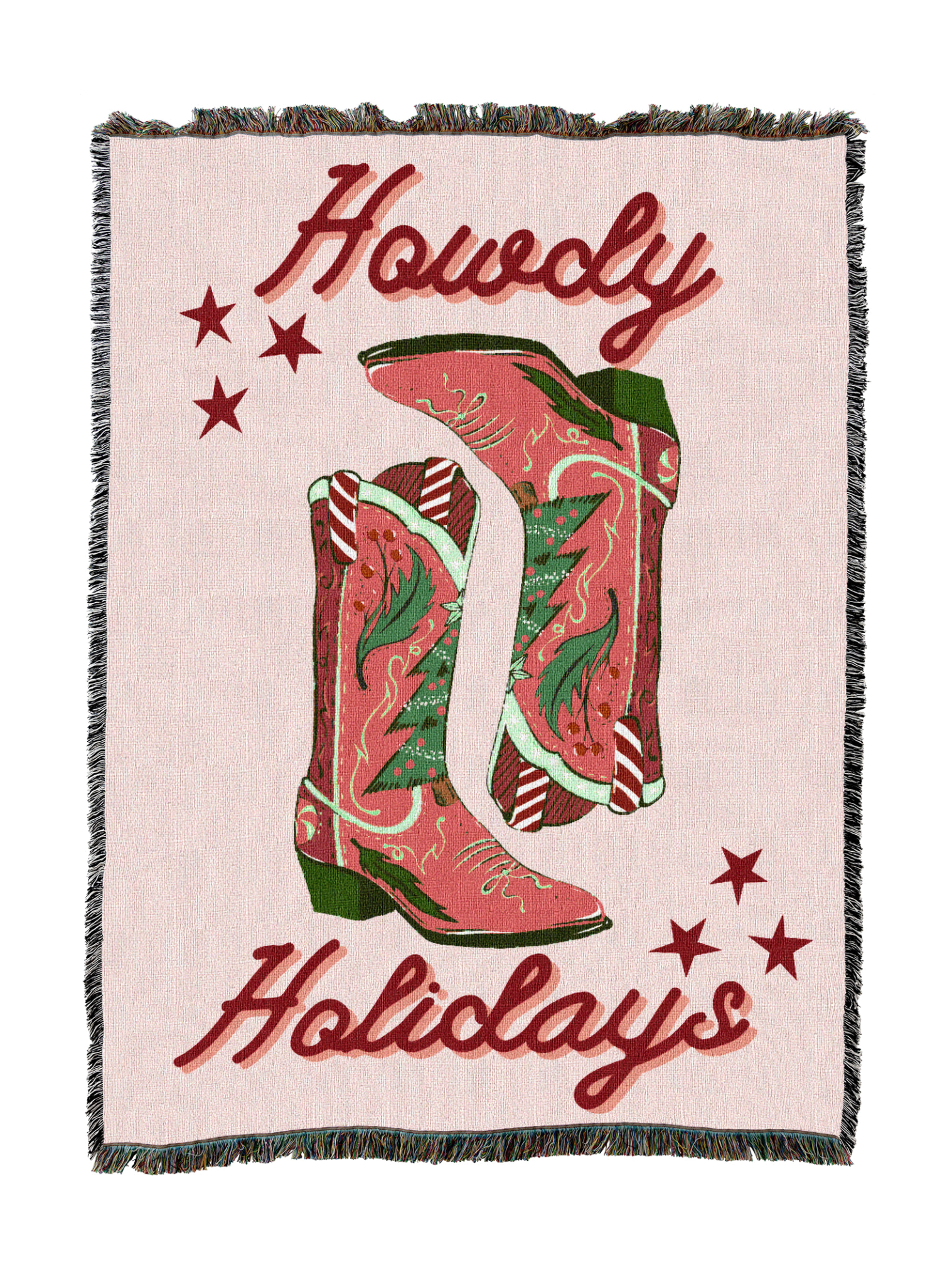 Howdy Holidays Blanket