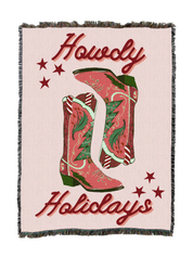 Howdy Holidays Blanket