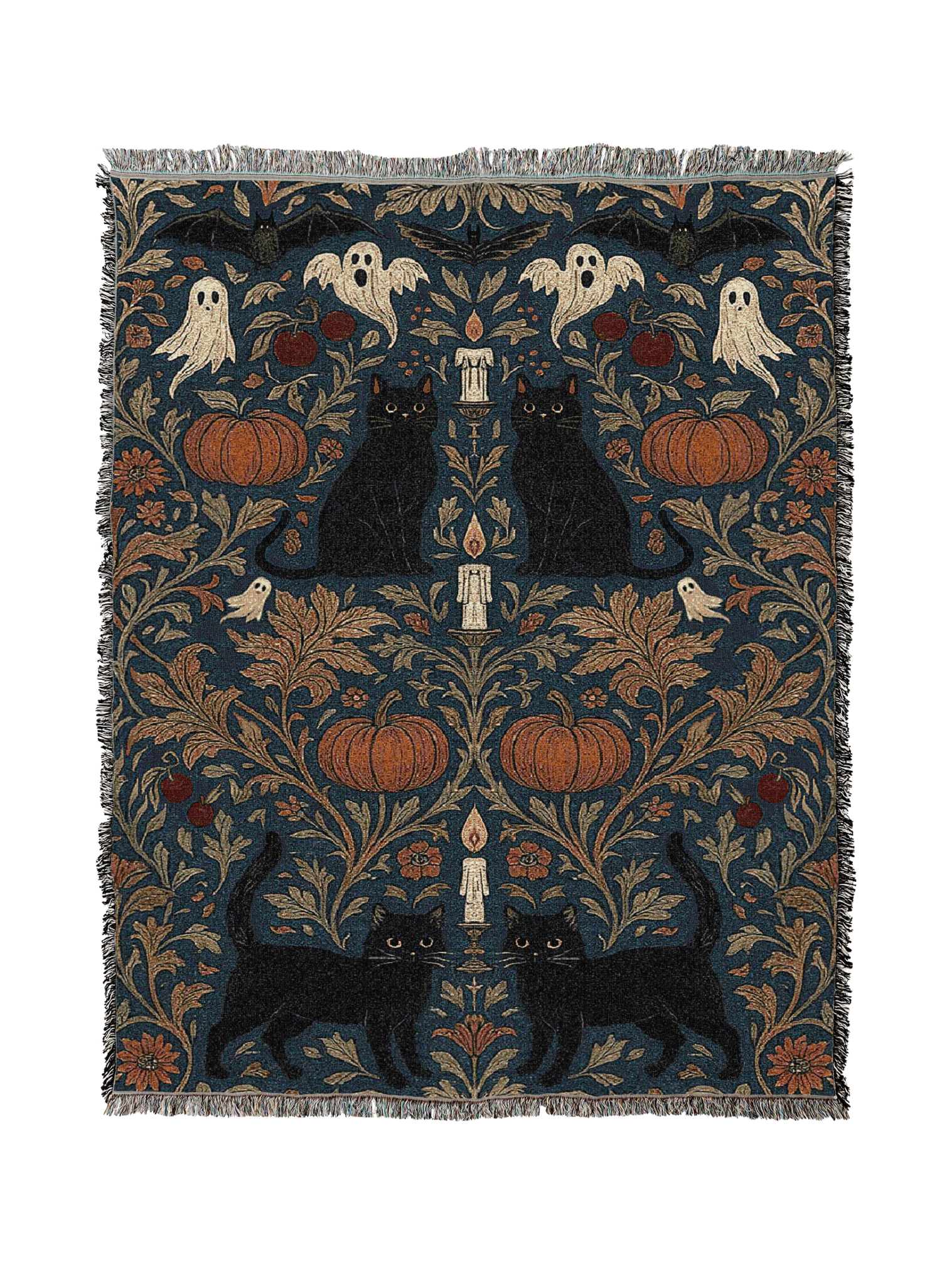 Spooky Halloween Friends Blanket