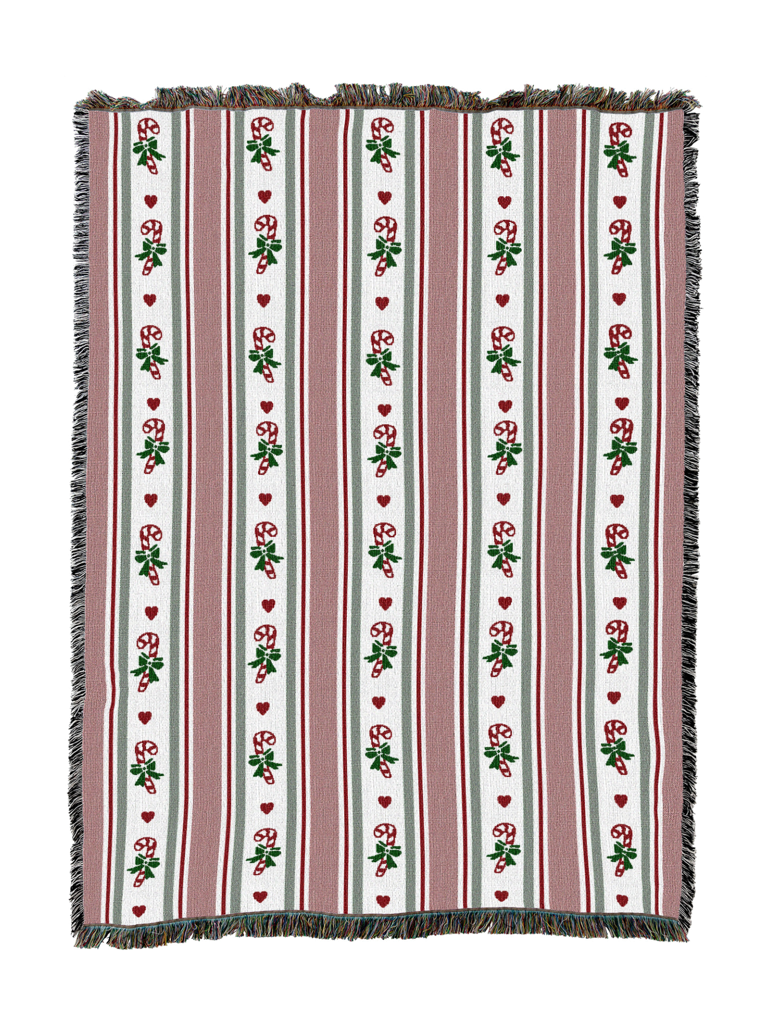 Christmas Stripes Blanket