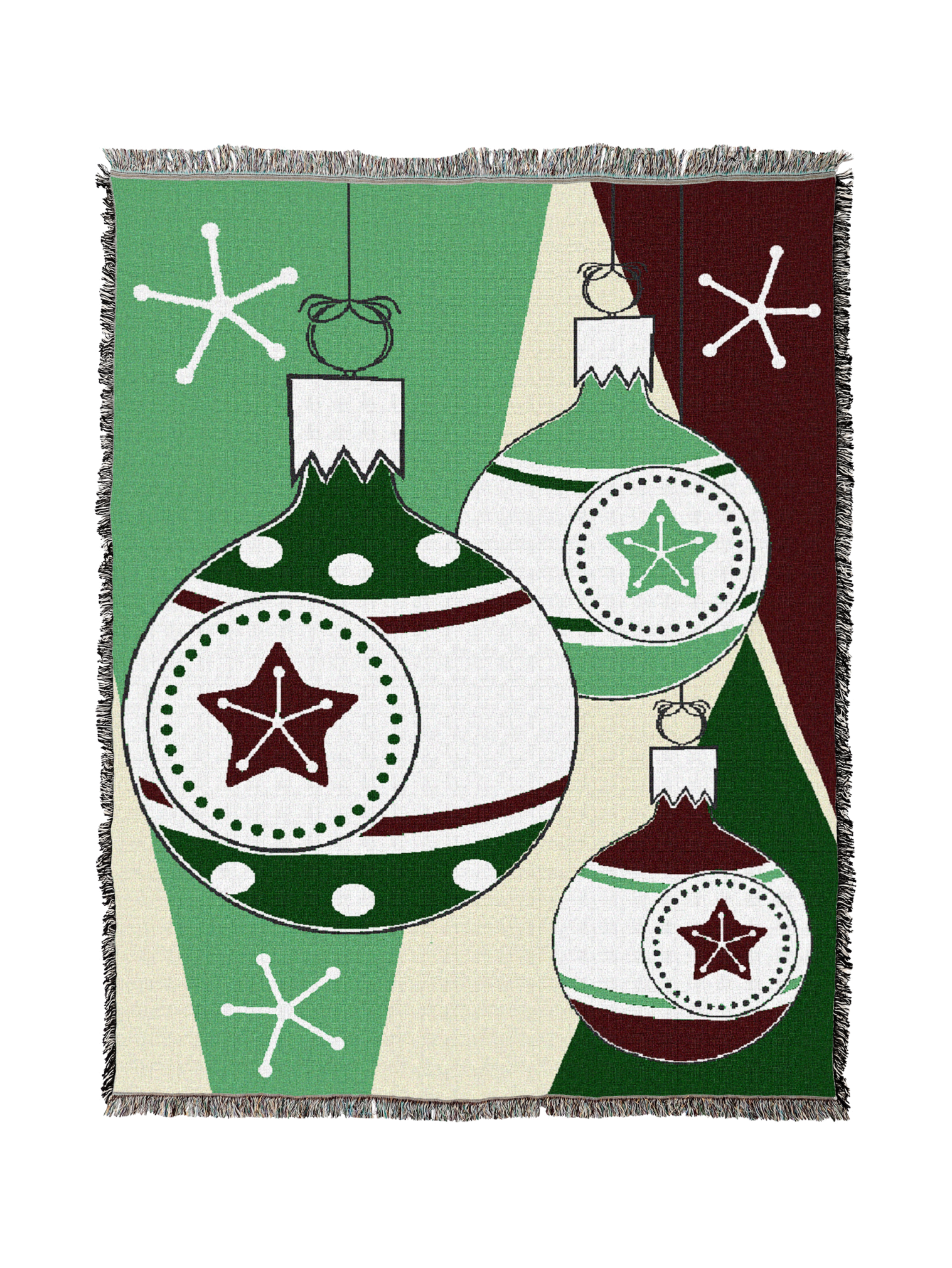 Christmas Baubles Blanket