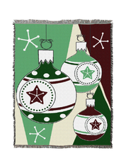 Christmas Baubles Blanket