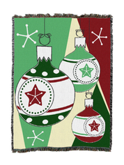 Christmas Baubles Blanket