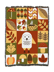 Fall Quilt Blocks Blanket