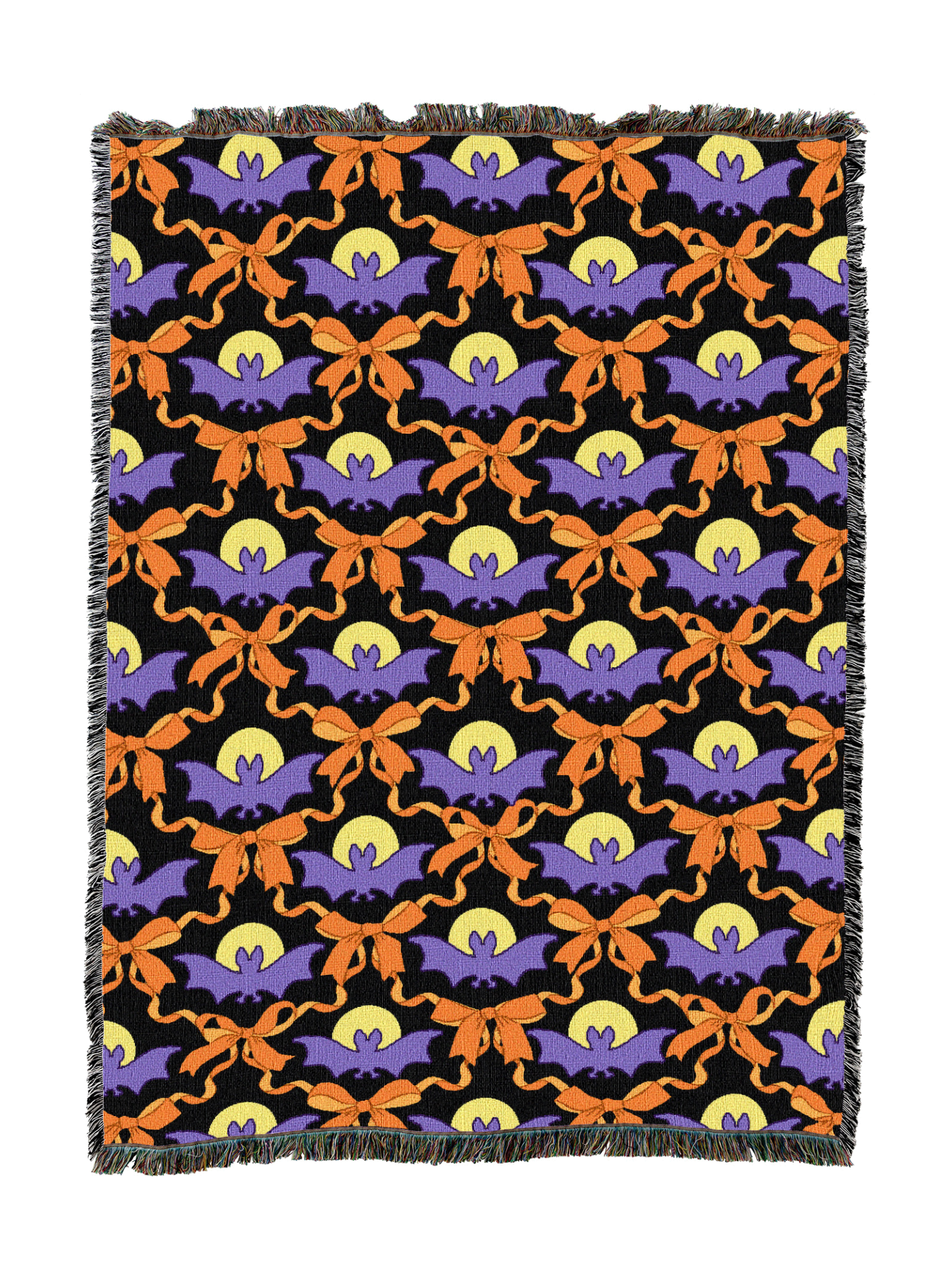 Bats And Bows Blanket