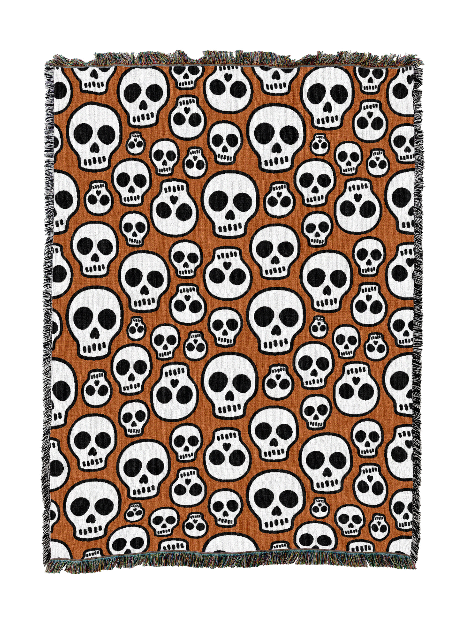 Skull Pattern Blanket