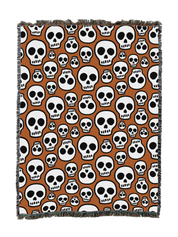 Skull Pattern Blanket
