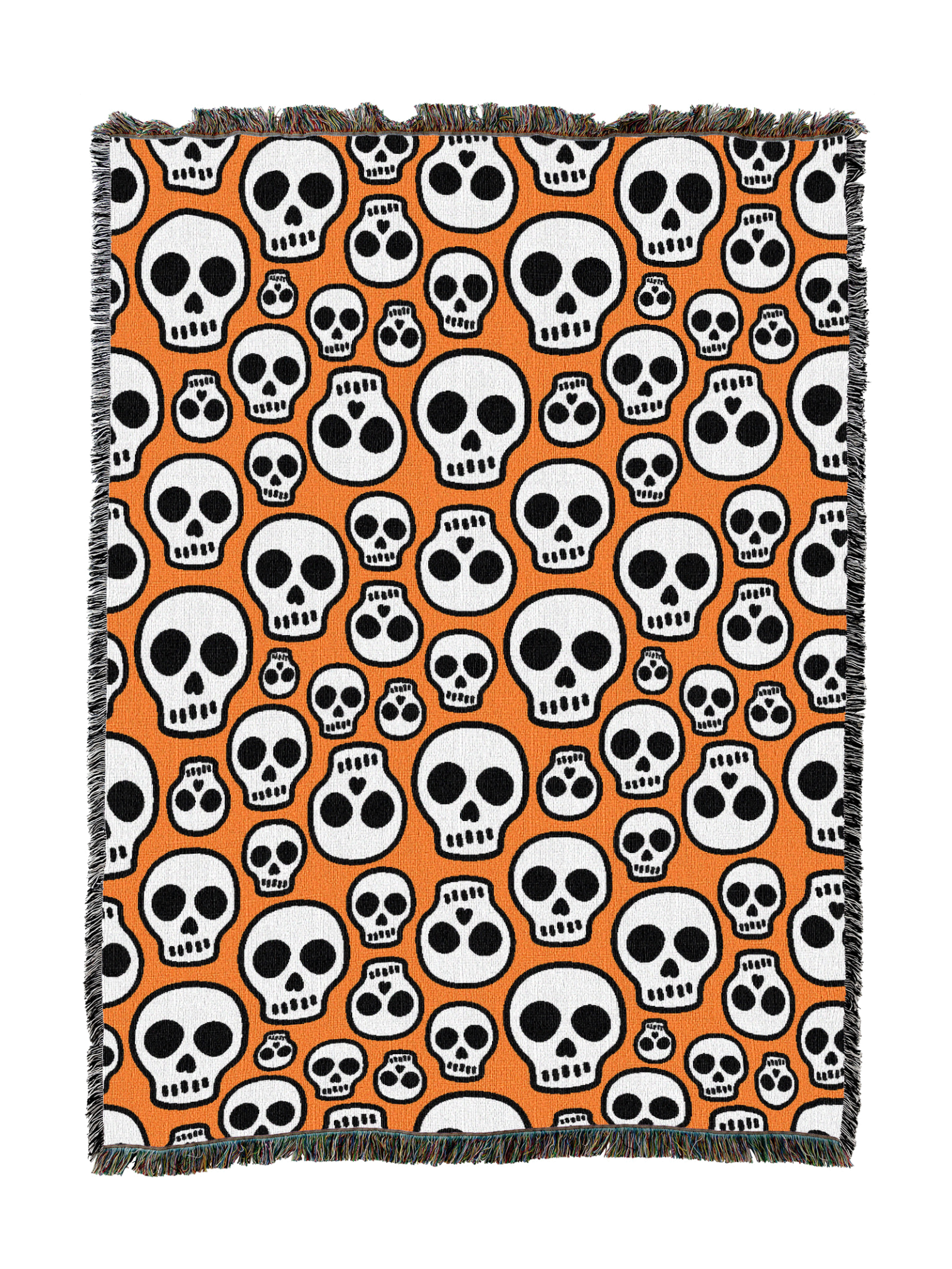 Skull Pattern Blanket