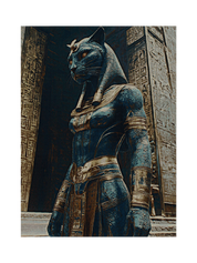 Egyptian Cat Pharo Blanket