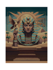 Egyptian Man Paper Blanket