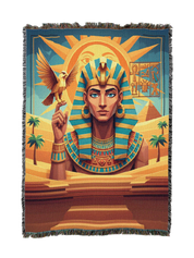 Egyptian Man Paper Blanket