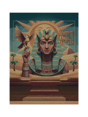 Egyptian Man Paper Blanket