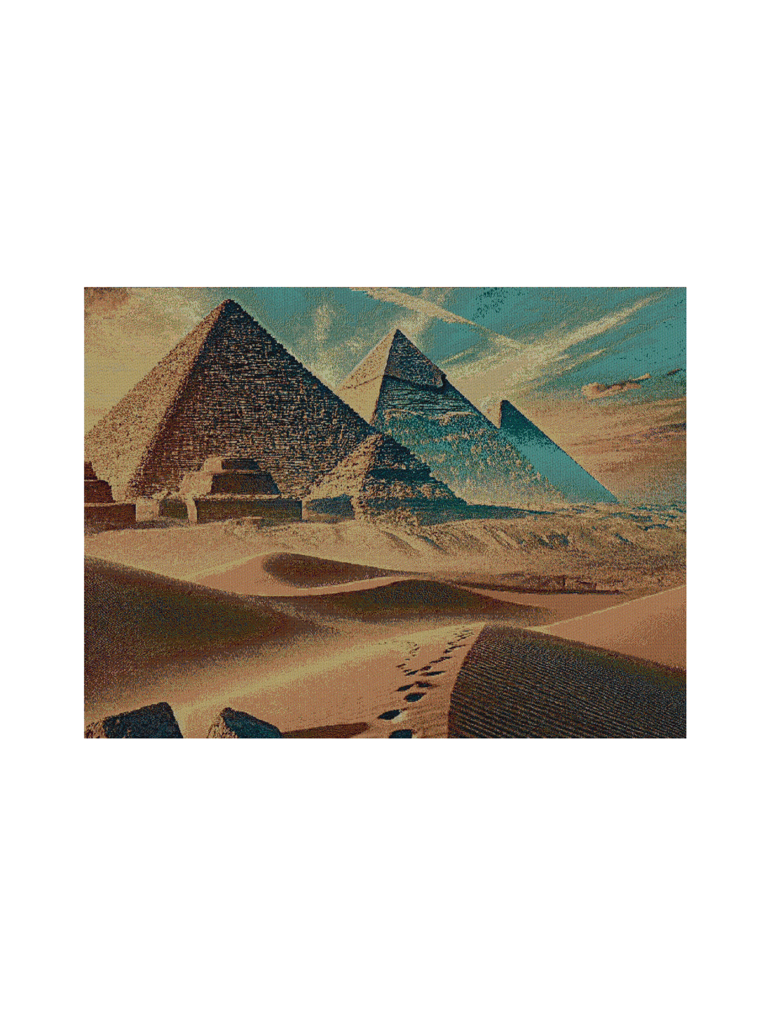 Great Pyramids Blanket