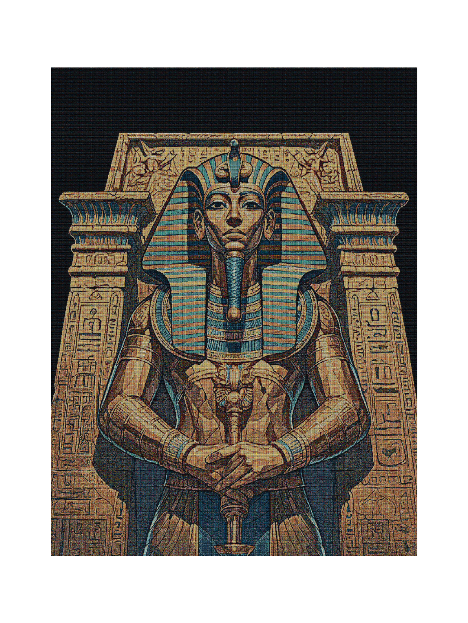 Pharo Statue Blanket