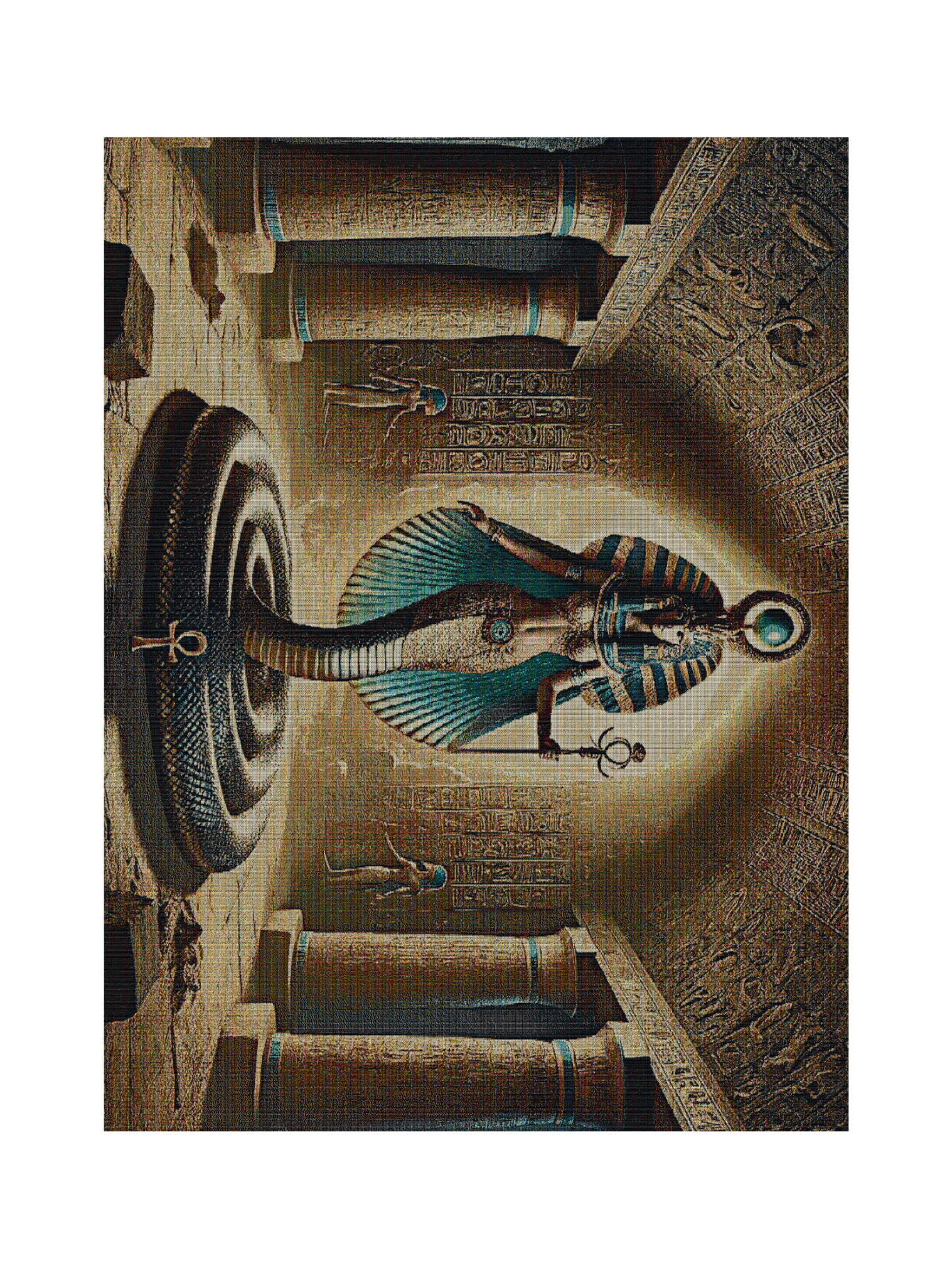 Serpant Lady Blanket