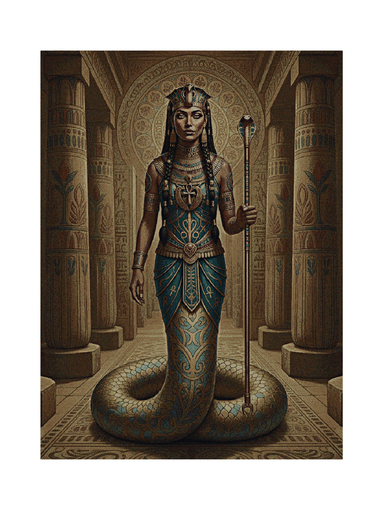 Serpant Queen Blanket