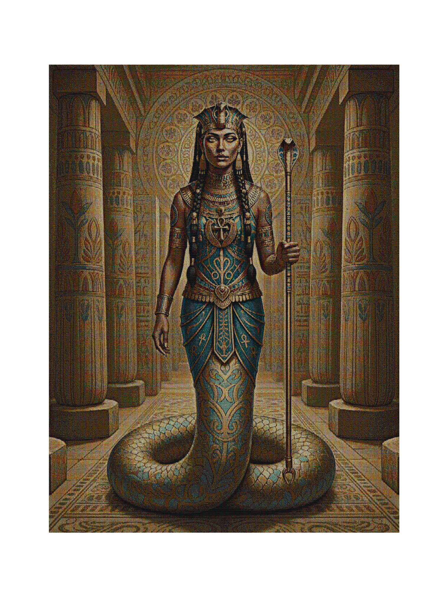 Serpant Queen Blanket