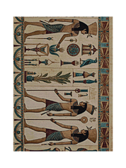 The Market Heiroglyphs Blanket