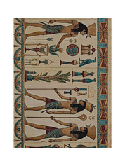 The Market Heiroglyphs Blanket