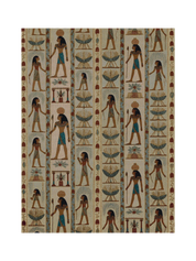 Working Heiroglyphs Blanket