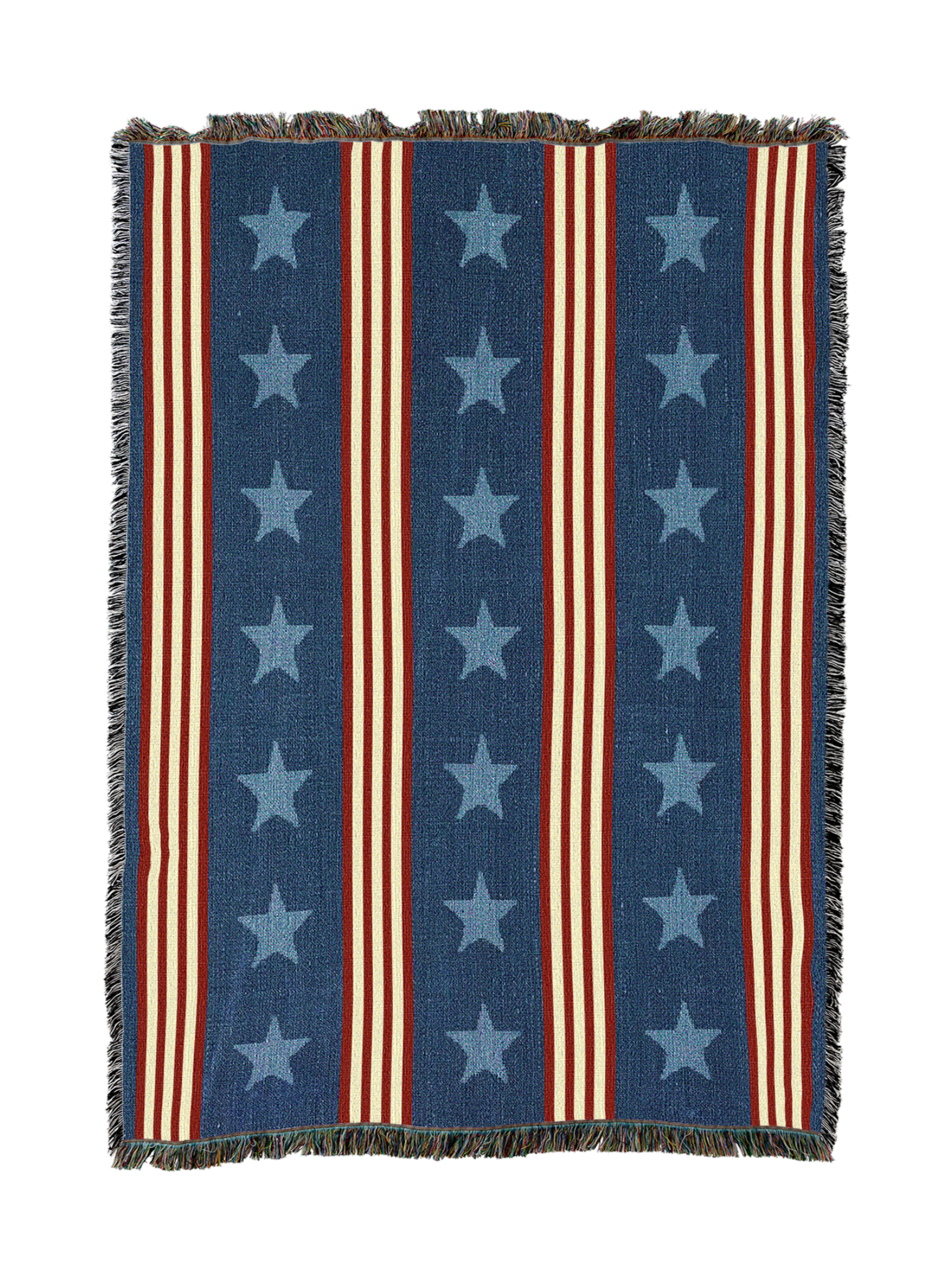 Denim Stripe Blanket