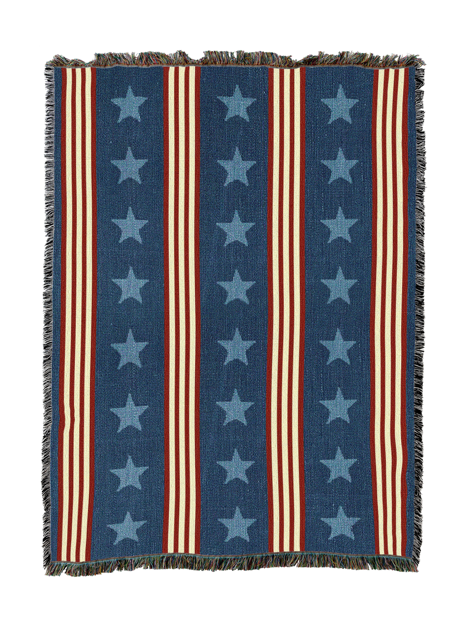 Denim Stripe Blanket