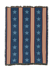 Denim Stripe Blanket